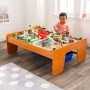 KidKraft Ride Around Town Wooden Train Set and Table